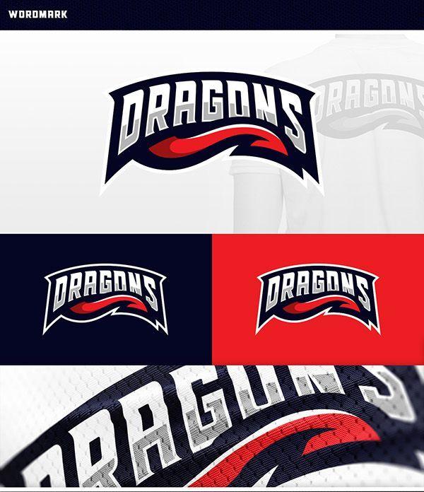 Dragon Sports Logo - DRAGONS Sports Logo Concept This is another Sports Logo Concept and ...