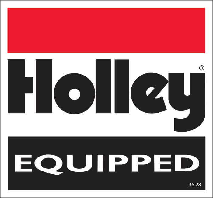 Holley Logo - Holley 36 28 Holley Equipped Decal