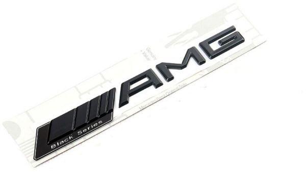 The Black Series Logo - AMG black series car sticker car emblem black | Souq - UAE