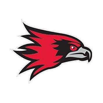 Red Hawk Head Logo - Southeast Missouri State Small Decal 'Redhawk Head', Decals