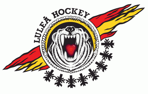 HF Sports Logo - Luleå HF Primary Logo - Swedish Hockey League (Sweden SHL) - Chris ...