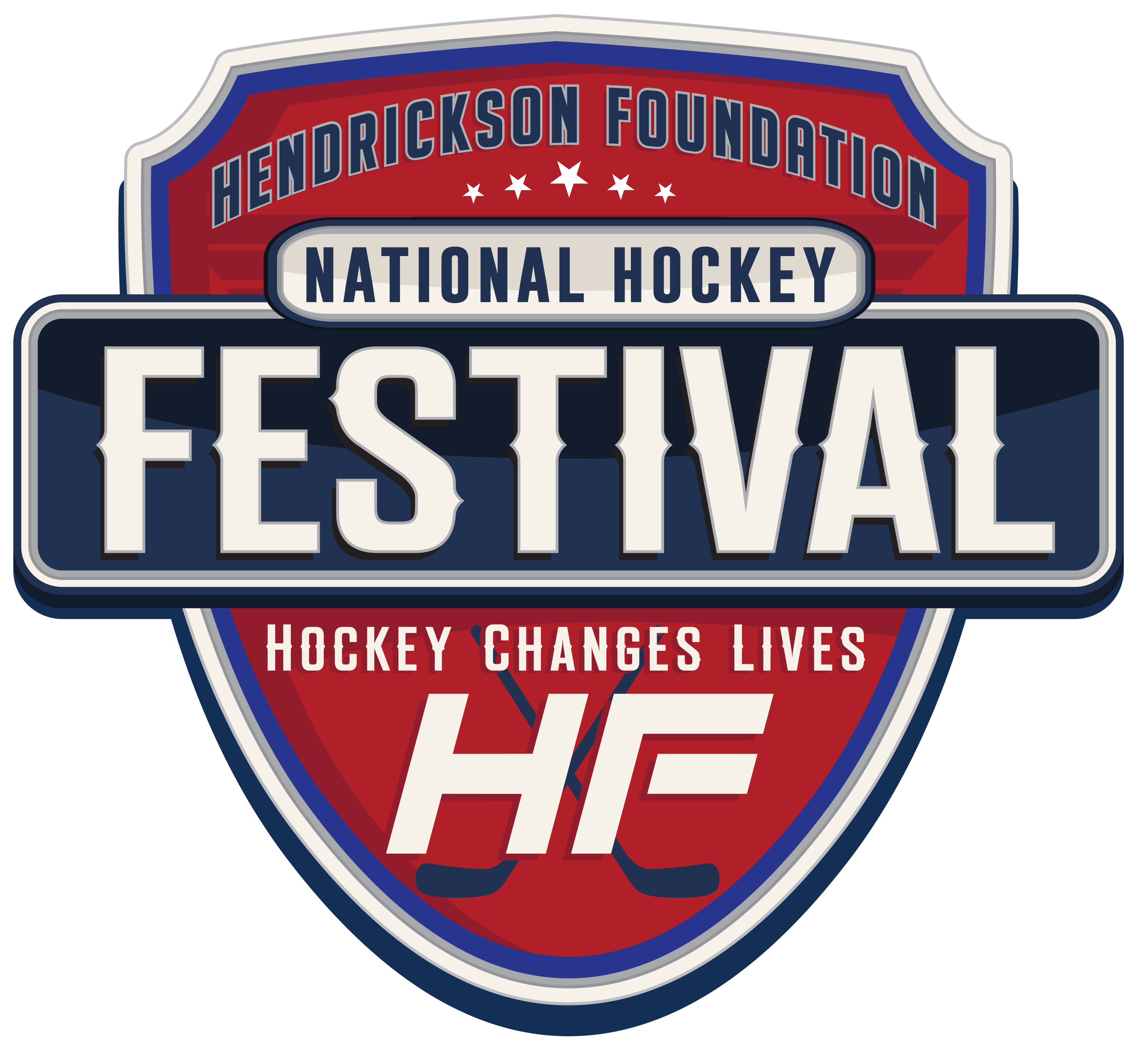 HF Sports Logo - National Hockey Festival | Hendrickson Foundation