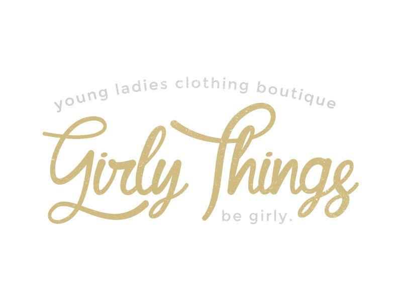 Girly Company Logo - Girly Things Logo & Branding Design by Awaken Design Company ...