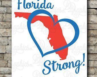 Florida Strong Logo - Florida strong svg