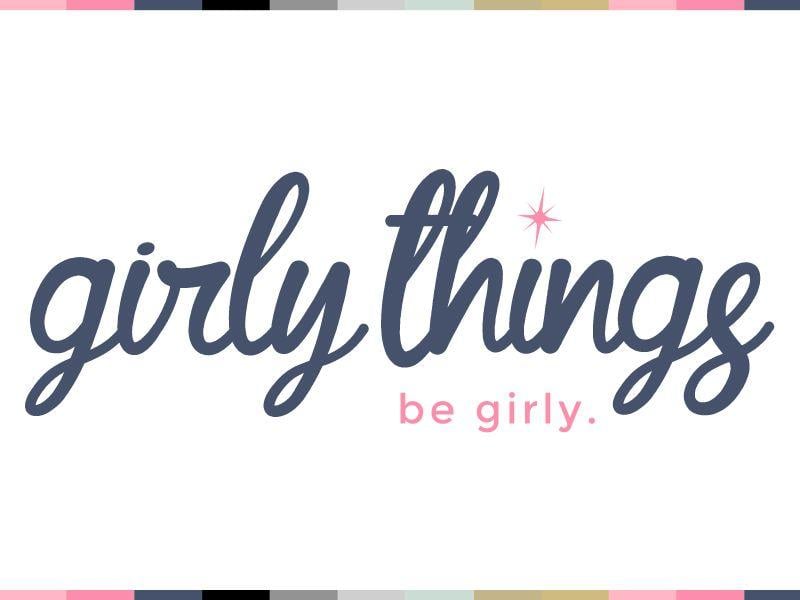 Girly Company Logo - Girly Things Logo & Branding Design (lowercase) by Awaken Design ...