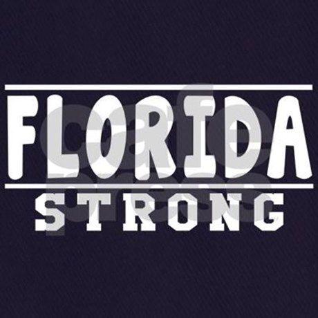Florida Strong Logo - Florida Strong Designs Apron (dark)
