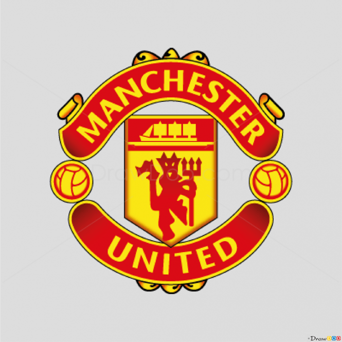 Man U Logo - How to Draw Manchester, United, Football Logos
