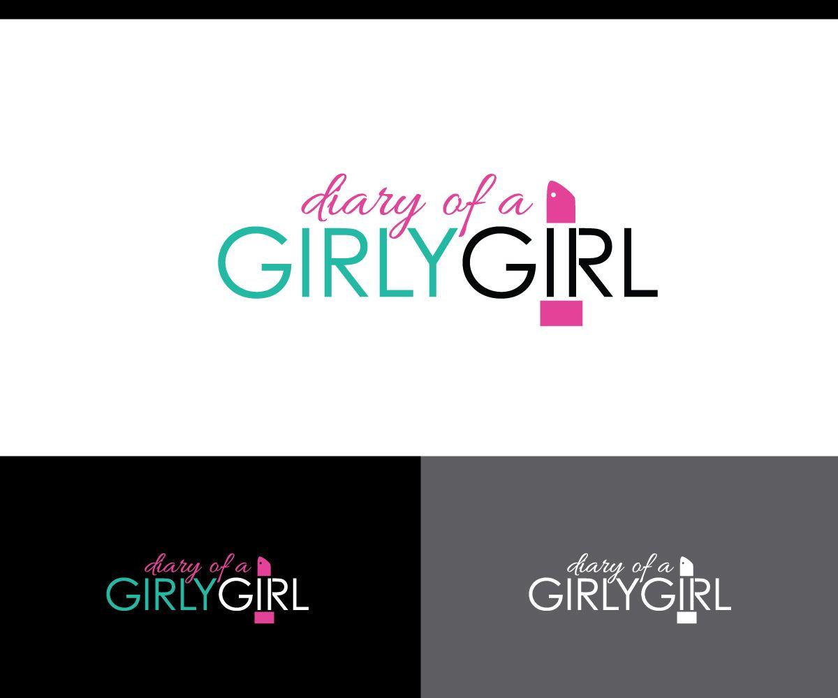 Girly Company Logo - Feminine, Modern Logo Design For Diary Of A Girly Girl By E Graphics