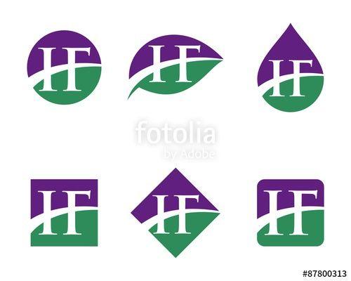 HF Sports Logo - H F Letter Style