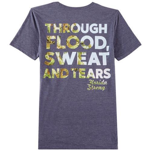 Florida Strong Logo - Florida Strong Mens Flood, Sweat And Tears T Shirt