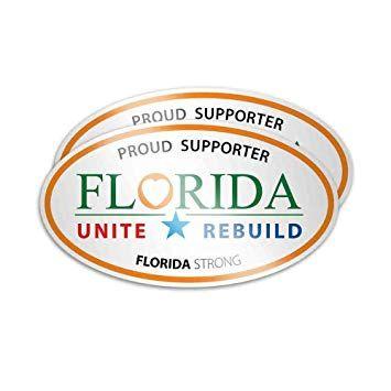 Florida Strong Logo - Sticker Pack: Florida Strong Keys, Tampa, Irma
