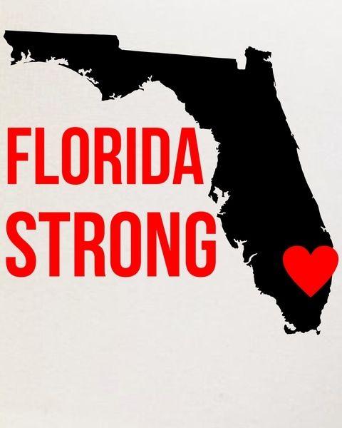 Florida Strong Logo - Florida Strong Hurricane Irma Support Trucker Hat