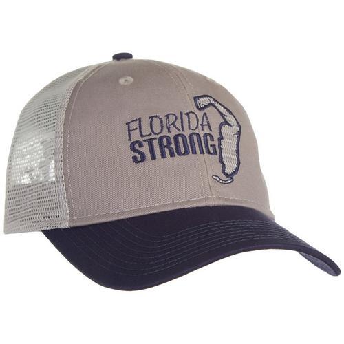 Florida Strong Logo - Florida Strong Mens Logo Trucker Hat