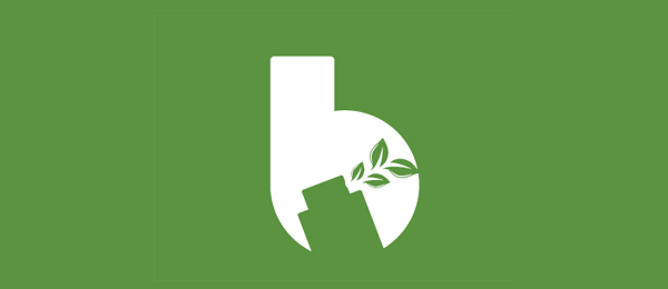 Green B Logo - 50+ Cool Letter B Logo Design Showcase - Hative
