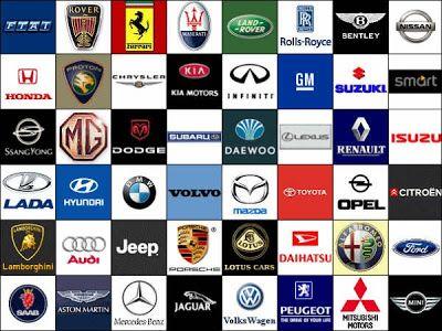 Different Car Logo - Car Insurance: Car Logos