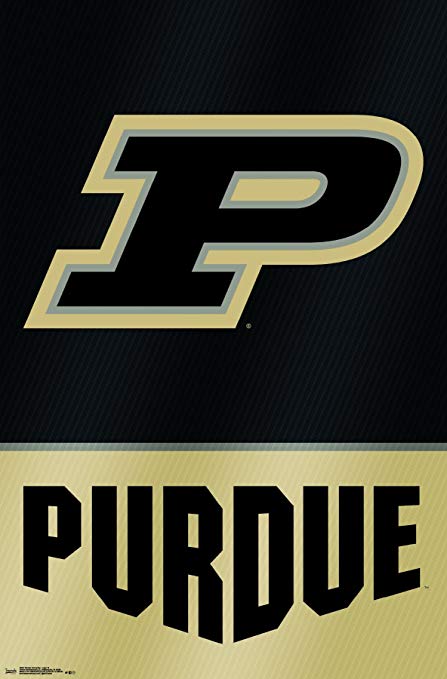 Purdue Logo - Amazon.com: Trends International Purdue University-Logo Wall Poster ...