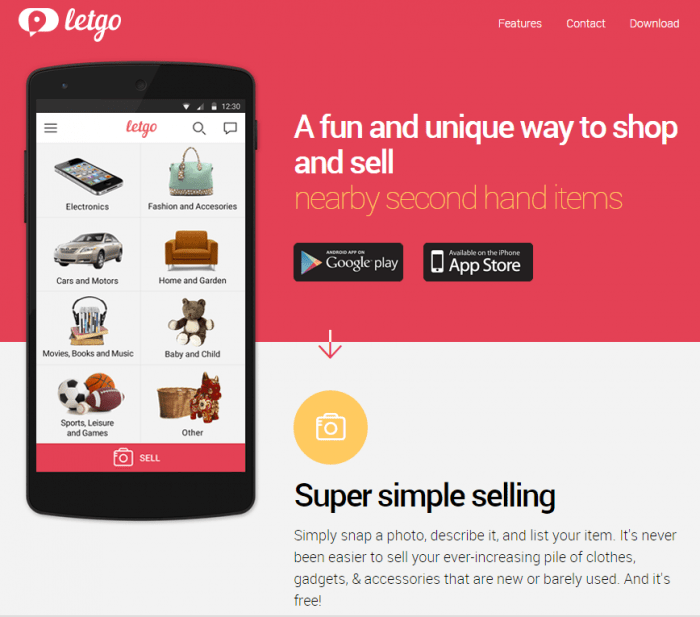 Letgo App Logo - Naspers commits to invest another $500 million in classifieds app