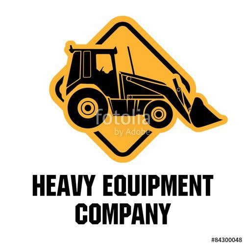 Cool Construction Logo - Heavy Equipment Logo Icon Vector Stock Image And Royalty Free Cool