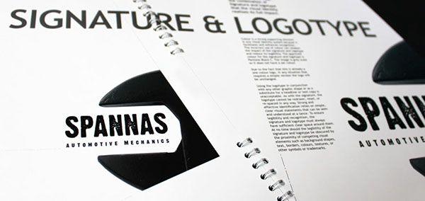 Mechanic Company Logo - Spannas automotive mechanic Logo design on Behance