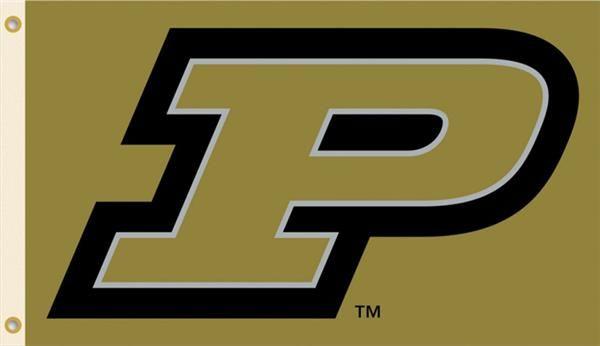 Purdue Logo - COLLEGIATE Purdue Logo Only 3' x 5' Flag | Epic Sports
