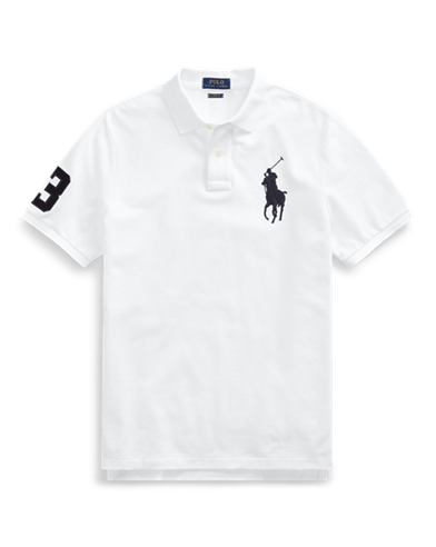 Black and White Polo Logo - Men's Polo Shirts - Long & Short Sleeve Polos | Ralph Lauren