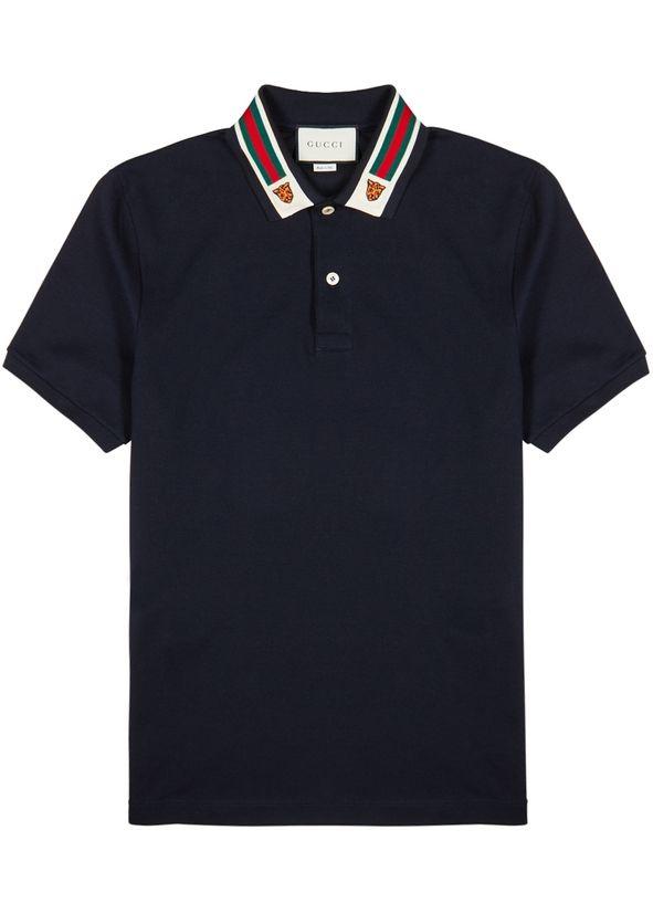 Black and White Polo Logo - Men's Designer Polo Shirts - Harvey Nichols