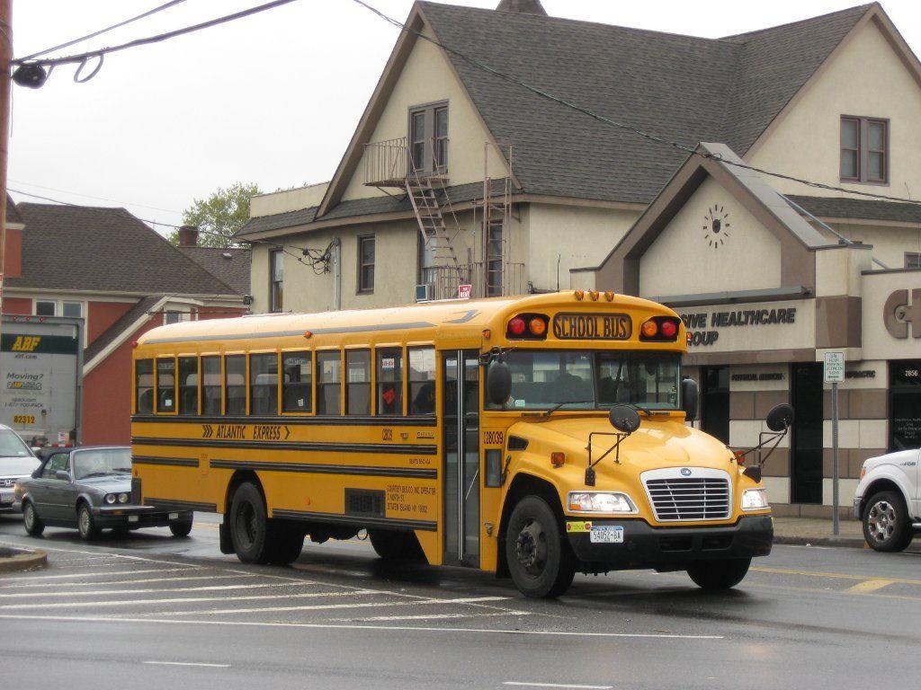 School Bus Company Logo - Atlantic Express (bus company)