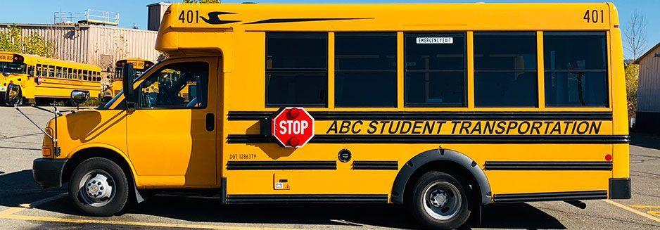 School Bus Company Logo - Bus Drivers Serving the Students of Detroit, Michigan. ABC Student