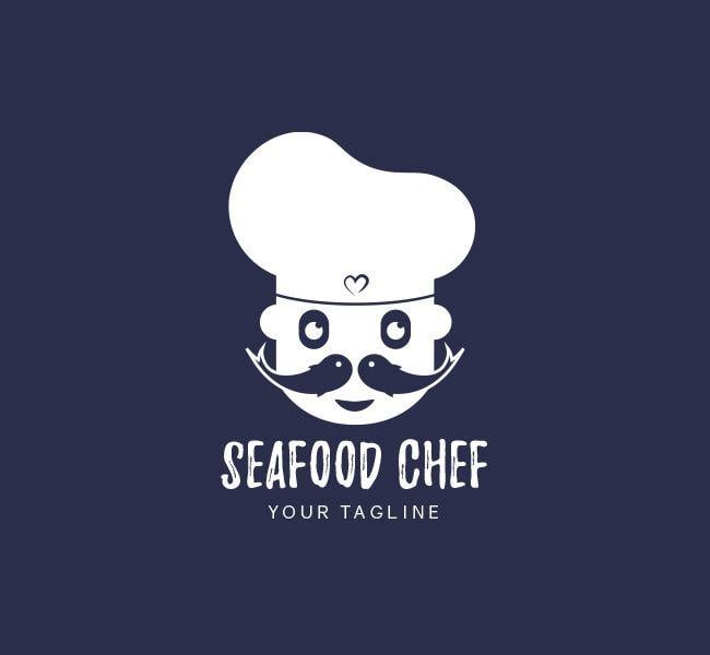 Seafood Logo - Seafood Chef Logo & Business Card Template - The Design Love