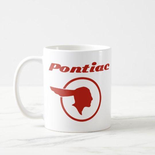 Old Pontiac Logo - Old School Pontiac Logo Coffee Mug | Zazzle.com