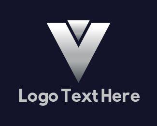 Silver V Logo - Silver Logo Maker | BrandCrowd