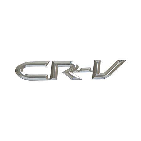 Silver V Logo - Chrome Cr-V Crv Emblem Logo Silver Trim For Honda Crv Cr-V 2012 + Cr ...