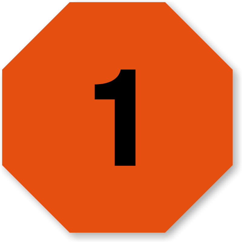 Orange Octagon Logo - Military Fire Division Symbol 1 Mass Explosion Hazard Label, SKU ...