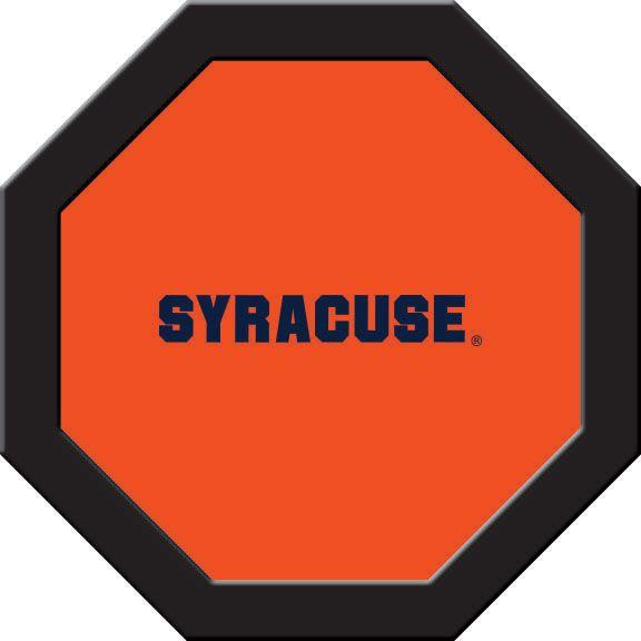 Orange Octagon Logo - Octagon Game Table with Syracuse Orange Layout (Blue Syracuse)
