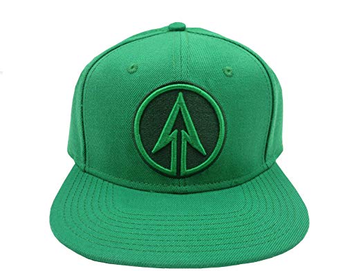 Green Arrow Logo - Amazon.com: Green Arrow Logo Solid Green Snapback: Clothing