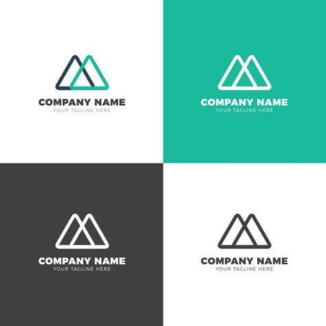 Triangle Corporate Logo - Triangle Creative Vector Logo Design Template 001873. Graphic