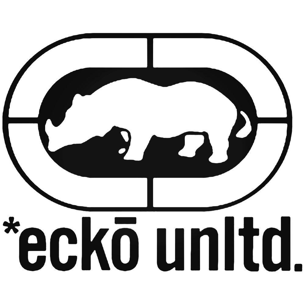 Ecko Unltd Logo - Ecko Unltd Logo Decal Sticker