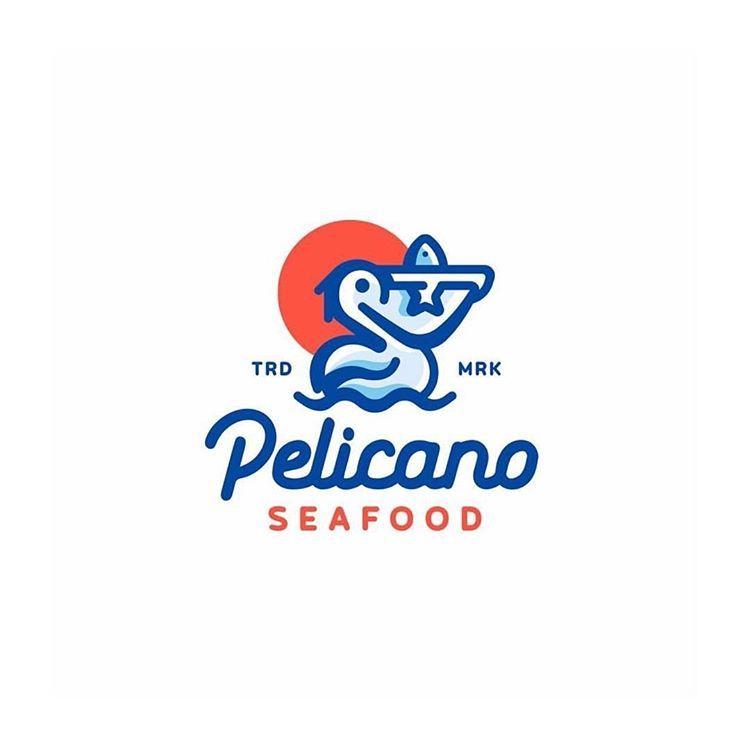 Seafood Logo - Pelicano seafood logo | Type Gang