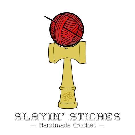 Crochet Company Logo - Home. Slayin' Stitches Crochet Company