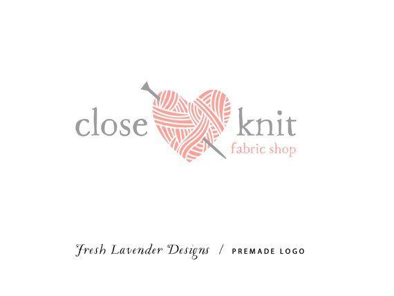 Crochet Company Logo - Crochet Logo / Knit Logo / Custom Logo / Premade Logo / Hand
