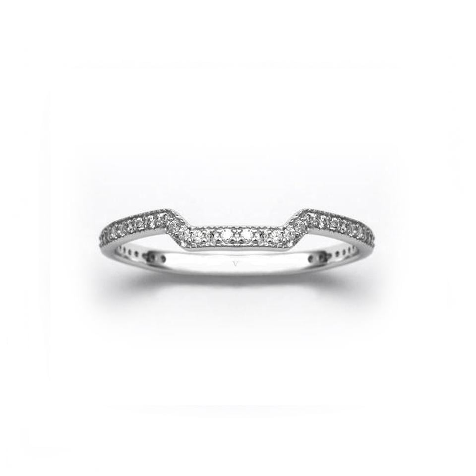 Silver V Logo - Tier ring – V Jewellery