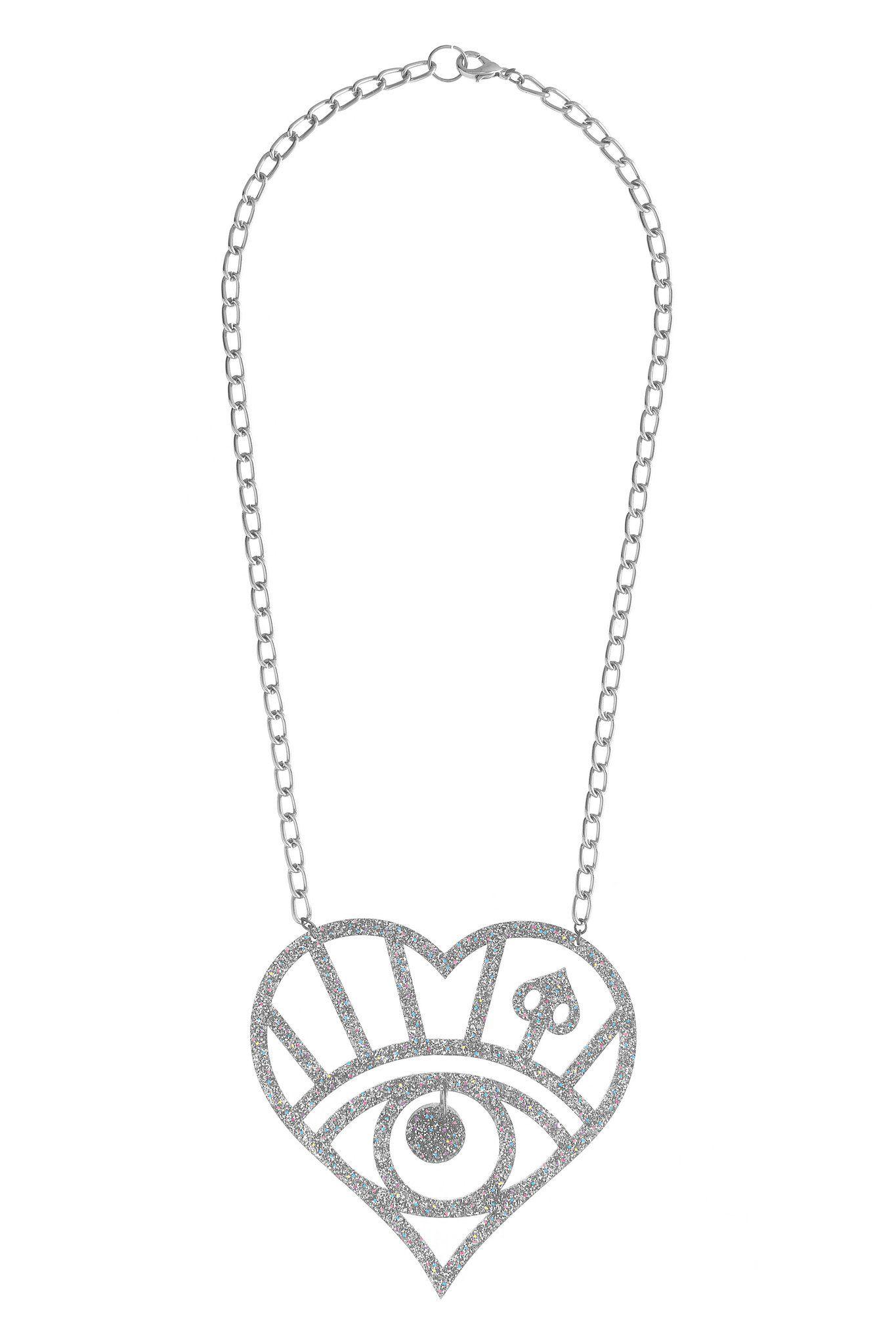 Silver V Logo - Silver Logo Necklace – L.O.M