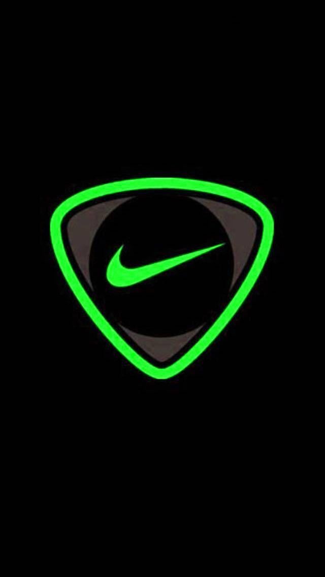 Green Nike Logo - Green Nike Logo Wallpaper by B__99 - f3 - Free on ZEDGE™