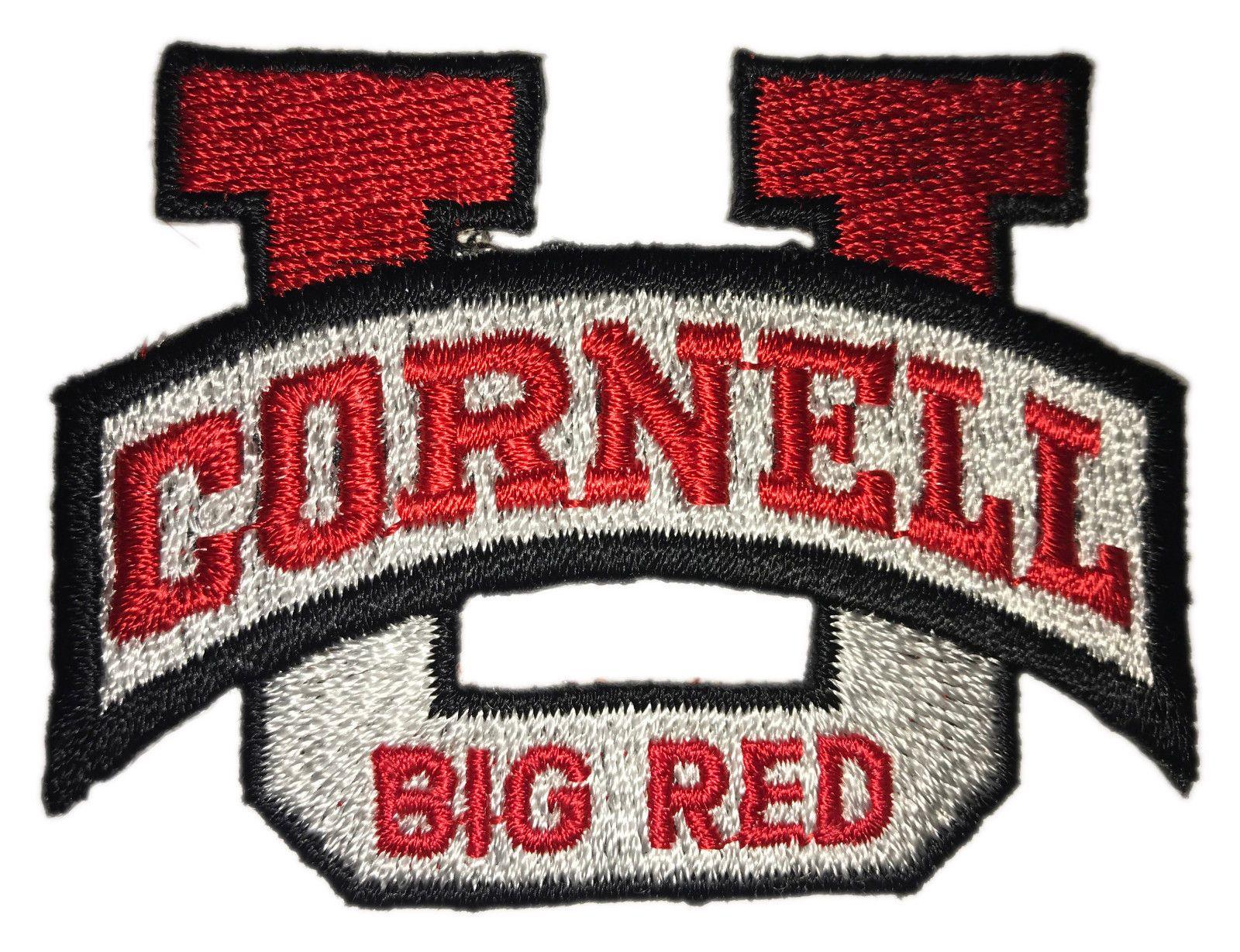 Big Red Cornell University Logo - CORNELL UNIVERSITY BIG RED NCAA COLLEGE VINTAGE 3.25″ TEXT LOGO