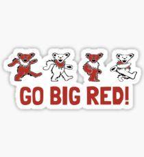Big Red Cornell University Logo - Cornell Big Red Stickers | Redbubble