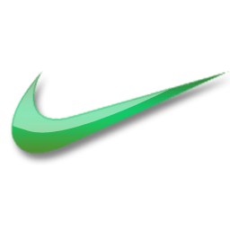 Green Nike Logo - Nike green logo Icon. Download Football Marks icons