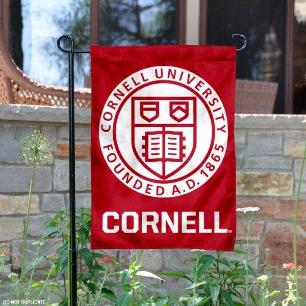 Big Red Cornell University Logo - Cornell Big Red Academic Insignia Garden Flag and Garden Flags for ...