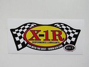 Race Mechanic Logo - X-1R Lubricants Sticker Decal New Drag Race Car Hot Rat Rod Toolbox ...