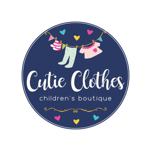Your Clothing with Logo - Kids Clothing Premade Logo Design - Customized with Your Business ...