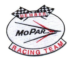Race Mechanic Logo - Hot Rod Patch Mopar Member Racing Team Drag Race Mechanic Hemi Iron